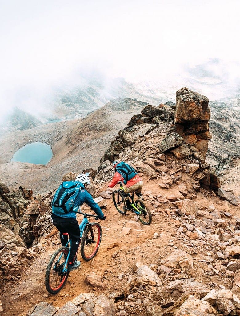 Navigation mountain Kilimanjaro with Bike