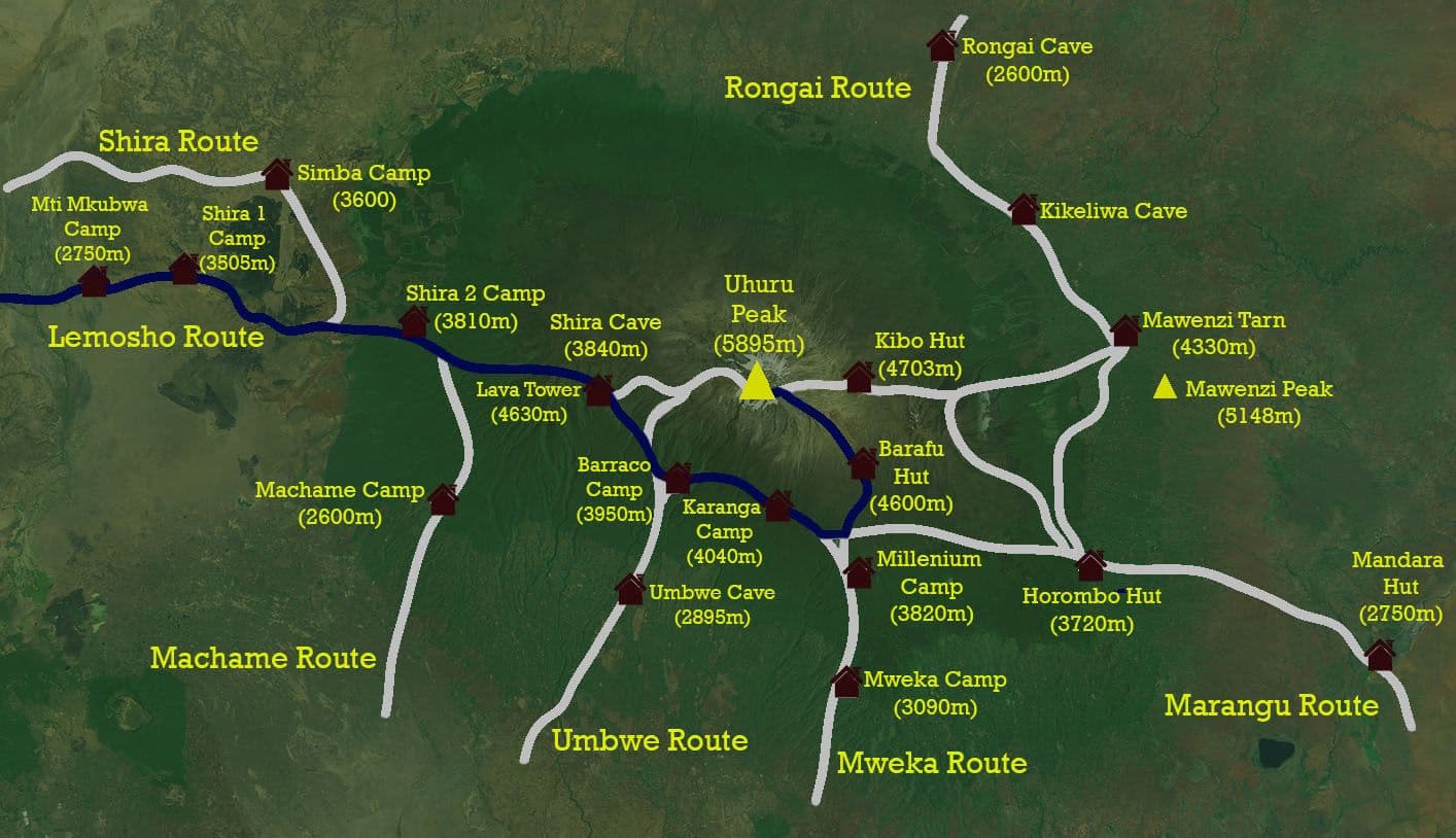 Lemosho Route