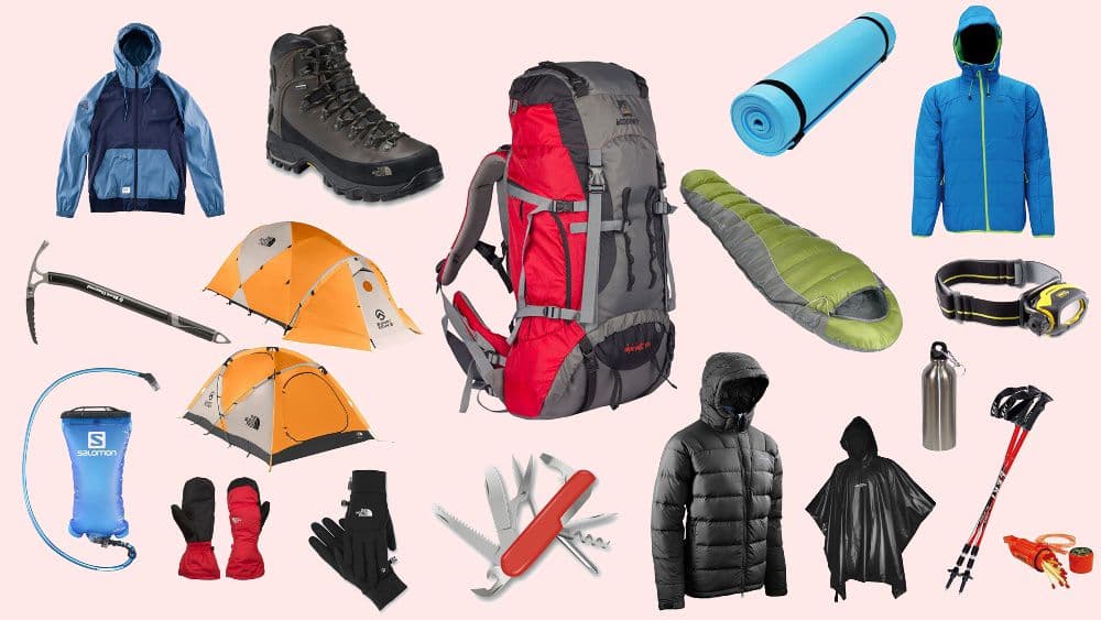 Mountain Kilimanjaro equipments