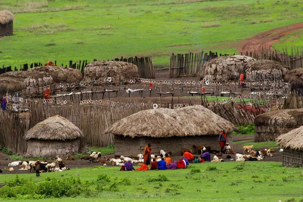 Culture and local visits in ngorongoro crater