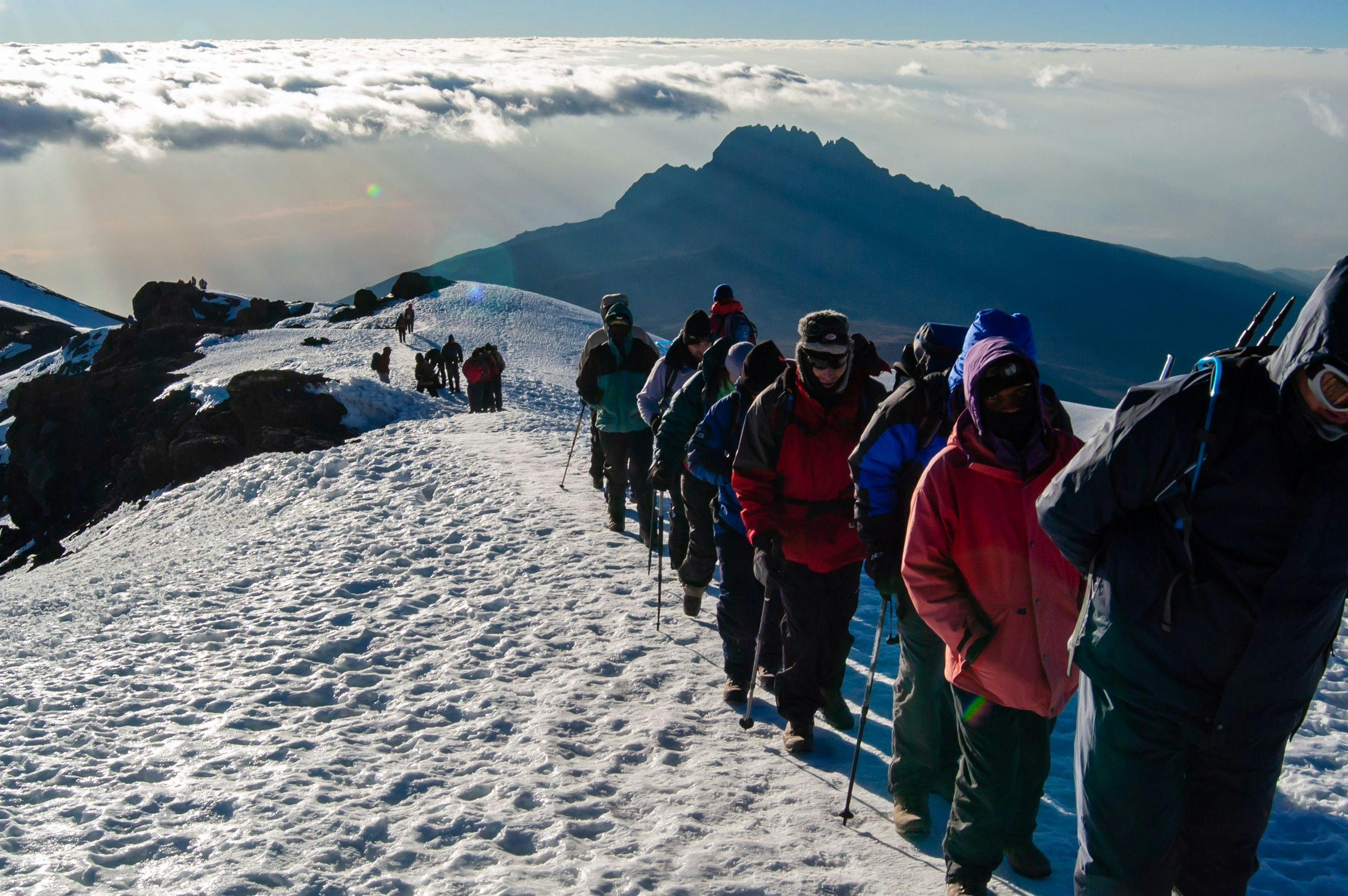Mountain Kilimanjaro routes